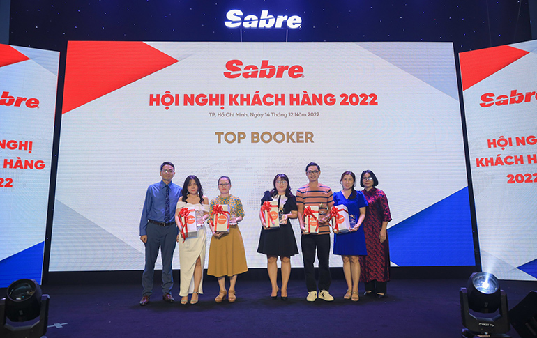 Best Performance - Giải thưởng dành cho Top 2 đại lý hàng đầu của Sabre.