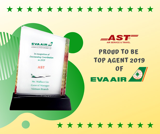 AST vinh dự nhận giải Top 3 Agent của Eva