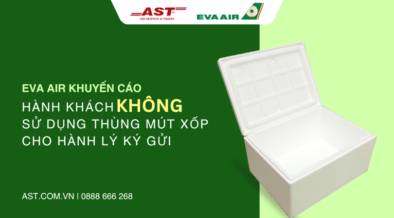 EVA Air cập nhật quy định hành lý ký gửi