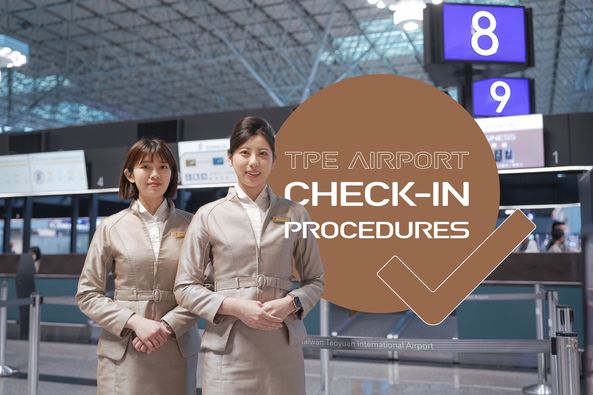 Quy trình tự làm thủ tục Check-in tại sân bay Đài Bắc, Đài Loan