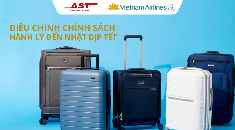 Vietnam Airlines điều chỉnh chính sách hành lý tuyến Nhật dịp Tết