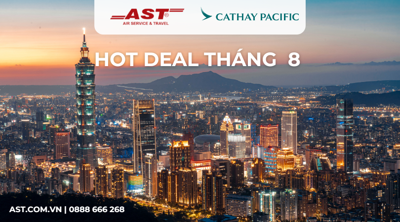 Cathay Pacific nâng cấp tàu bay, tặng ưu đãi tháng 8