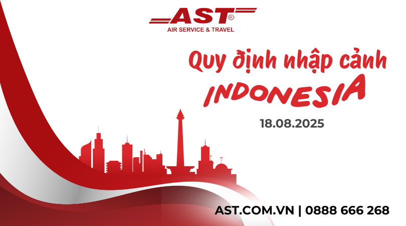 Cập nhật quy định nhập cảnh Indonesia mới nhất
