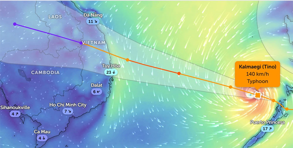 THÔNG BÁO QUAN TRỌNG: thay đổi lịch bay do ảnh hưởng của bão số 13 Kalmaegi