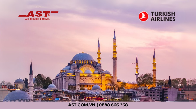 Chương trình miễn phí Touristanbul và Stopover của Turkish Airlines