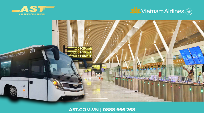 Hướng dẫn sử dịch vụ xe bus trung chuyển tại sân bay Tân Sơn Nhất