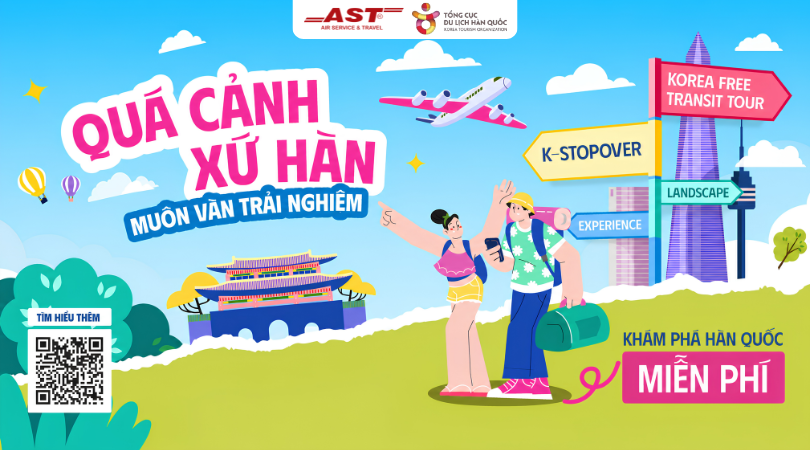 Free Korea Transit Tour - Khám phá Hàn Quốc miễn phí trong thời gian quá cảnh tại sân bay Incheon