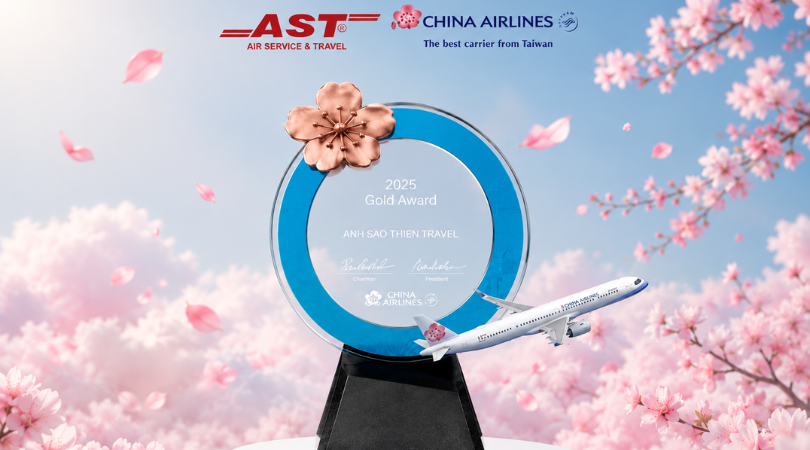 AST TRAVEL TIẾP TỤC GIỮ VỮNG DANH HIỆU GOLD AWARD 2025