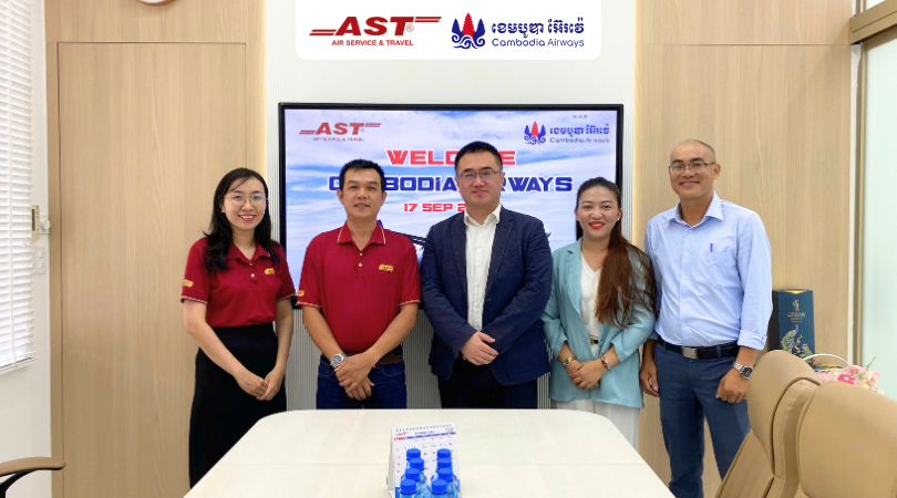 AST Travel hân hạnh đón tiếp Cambodia Airways