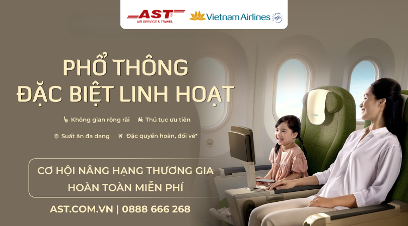 ĐÃ BAO GIỜ BẠN TRẢI NGHIỆM BAY PHỔ THÔNG NHƯNG NGỒI THƯƠNG GIA