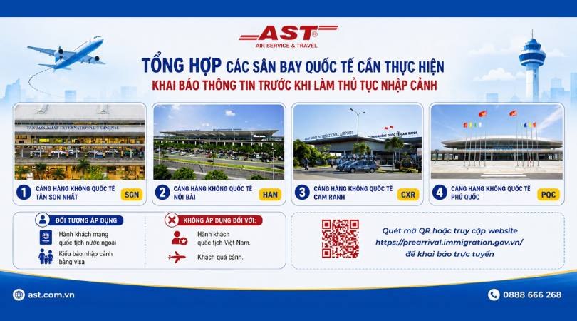 Khai Báo Nhập Cảnh Việt Nam 2026: Hướng Dẫn Chi Tiết Cho Khách Quốc Tế