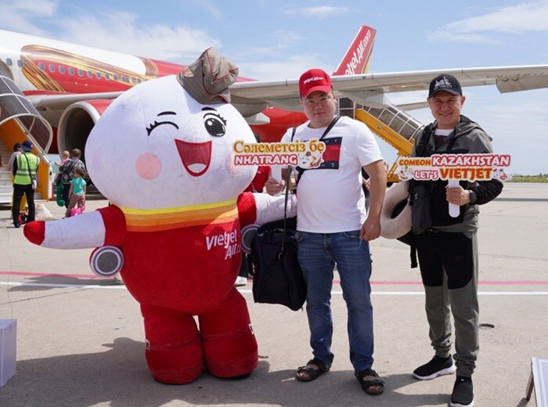 Vietjet mở đường bay thẳng Nha Trang đến thủ đô Kazakhstan