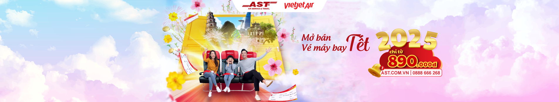 Vietjet mo ban vet may bay Tet at ty 2025