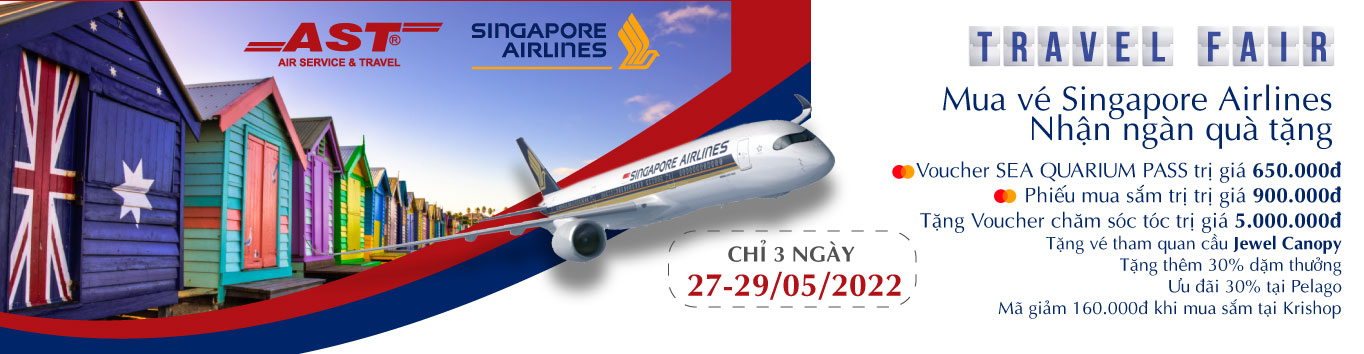 Travel Fair Singapore Airlines 29.05